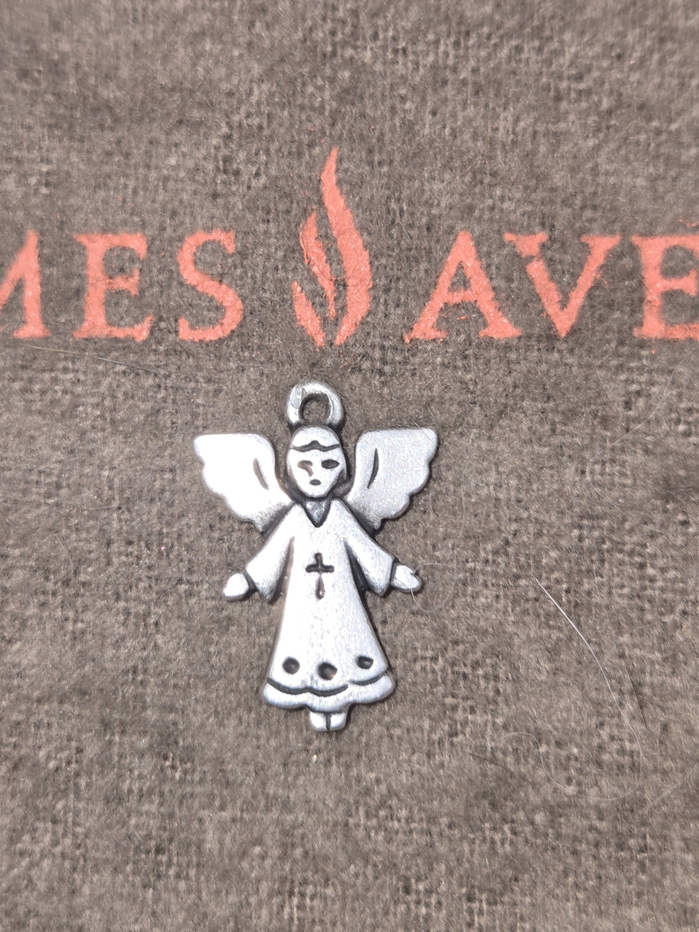 James Avery Silver Angel Charm